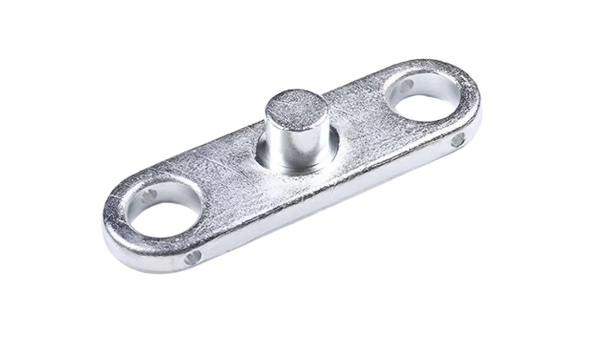 Electric pallet truck tandem wheel plate