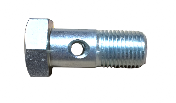 Oil bolt for electric pallet trucks