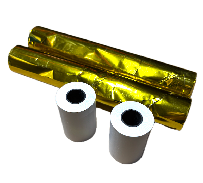 Thermal printer rolls for weigh scale pallet truck printers