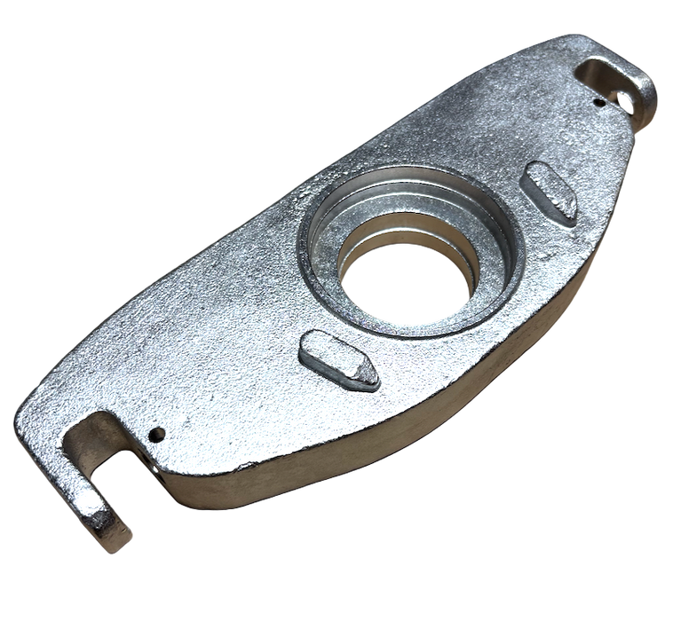 Thrust plate for stainless steel pallet trucks