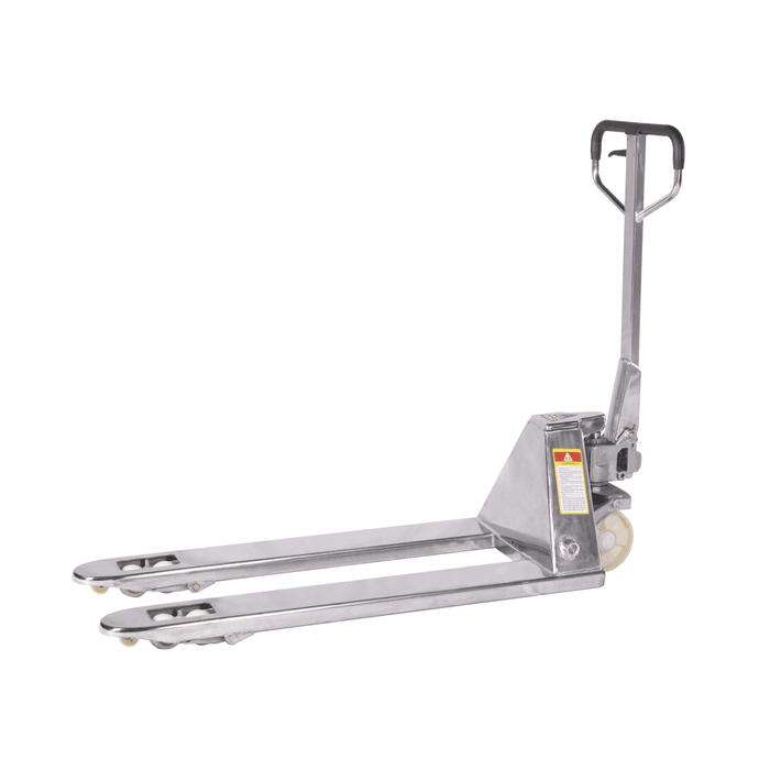 Stainless Steel Pallet Truck or a Galvanised Pump Truck?  Which one is right for your warehouse operations?