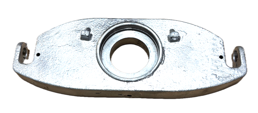 Bearing plate for manual pallet trucks