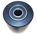 Black nylon pallet truck roller with bearings