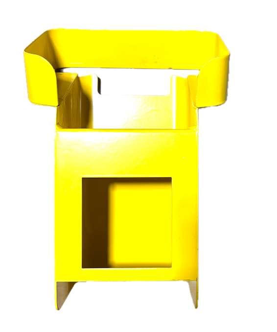 Display mount for weigh scale pallet trucks with printer