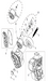 Electric pallet truck drive unit parts diagram