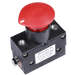 Electric pallet truck emergency stop switch