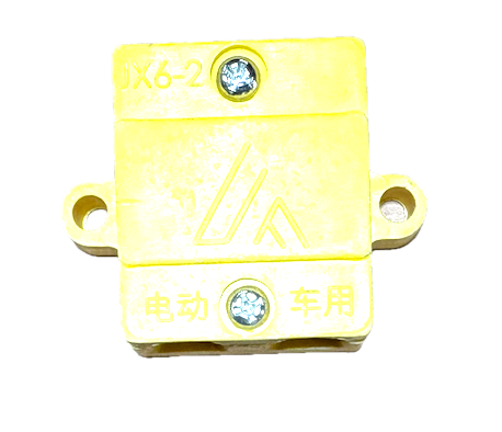 Electric pallet truck motor wire connection box