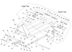 Galvanised pallet truck parts diagram