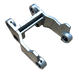Galvanised wheel fork for STAXX manual pallet trucks