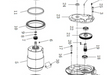 Hangcha drive unit technical drawing