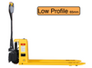 Low profile electric pallet truck