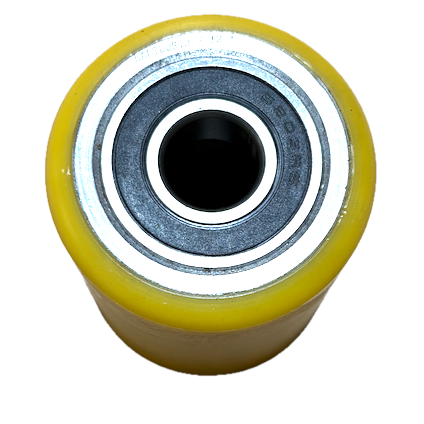 Low profile electric pallet truck wheel PU