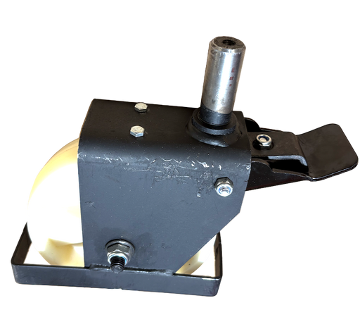 Manual stacker wheel assembly