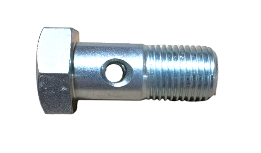 Oil bolt for electric pallet trucks