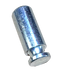 Pallet truck axle for connection of the thrust plate to the rocker arm
