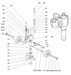 Pallet truck parts diagram for truck with a 35mm diameter lift ram