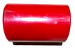 Red PU pallet truck wheel 93 x 60