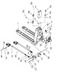 Electric pallet truck frame parts diagram