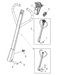 STAXX Electric pallet truck handle parts diagram