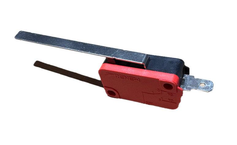 STAXX EPT limit switch for fully electric pallet trucks, used to prevent the truck lifting beyond it's normal working range