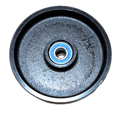 Solid Steel Steer Wheel for pallet trucks 200mm diameter 