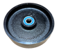Solid Steel Wheel for pallet trucks 200mm diameter 
