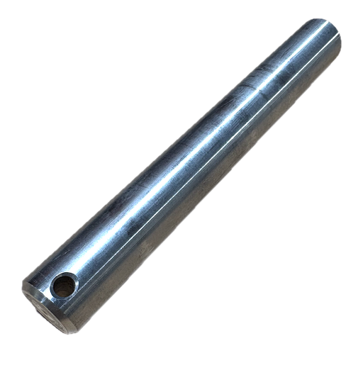 Stainless steel fork axle for pallet trucks