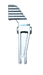Stainless steel pallet truck lowering arm