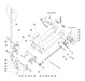 Stainless steel pallet truck part diagram