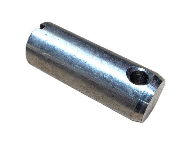Stainless steel thrust plate axle for pallet trucks 