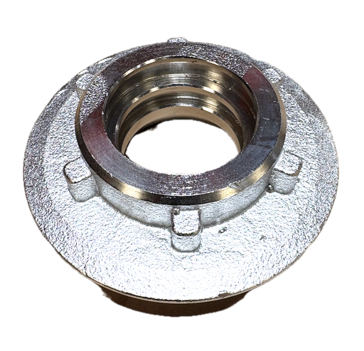 Stainless steel top nut for pallet trucks