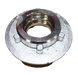 Stainless steel top nut for pallet trucks