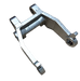 Stainless steel wheel fork for manual pallet trucks