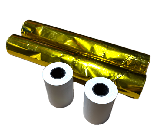 Thermal printer rolls for weigh scale pallet truck printers