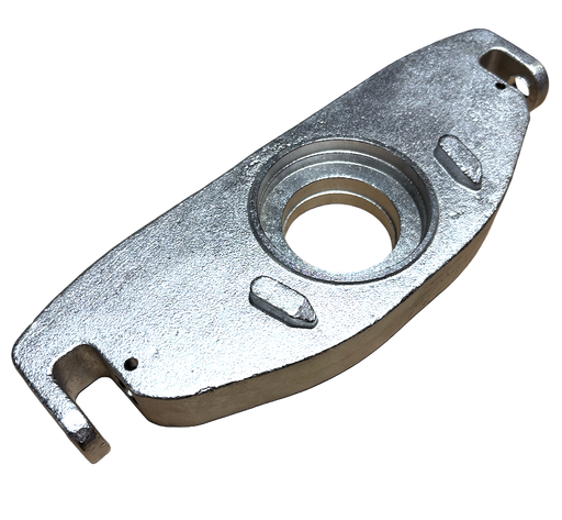 Thrust plate for stainless steel pallet trucks