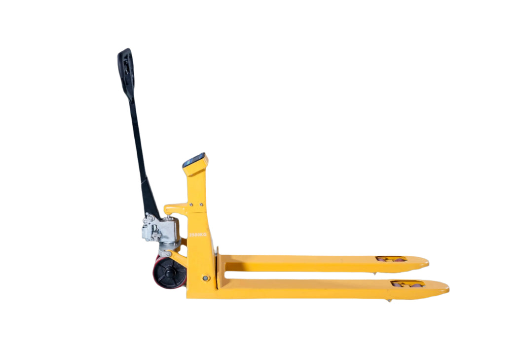 WH-25ES Hand Pallet Truck with integrated Weigh Scale and Printer - 2500kg Capacity