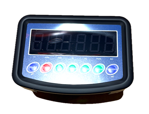 Weigh scale display for pallet trucks