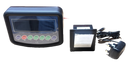 Weigh scale display, printer and charger for pallet trucks