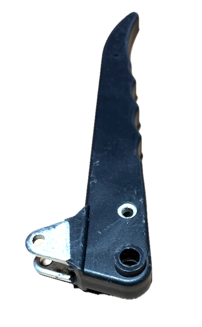 lowering lever handle for pallet trucks