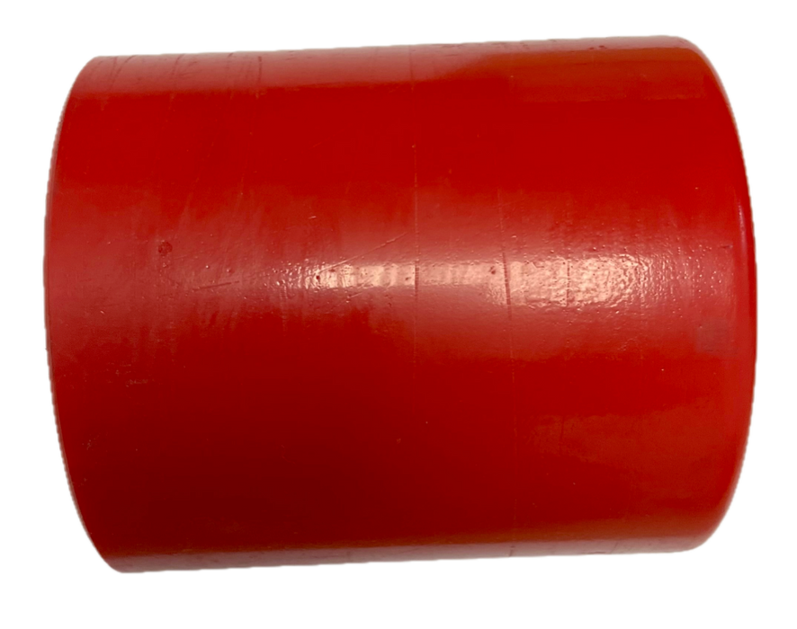 Red pallet truck wheel PU 