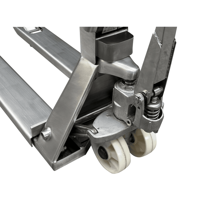 WH-25SS Stainless Steel Pallet Truck with Weigh Scale - 2500kg Capacity