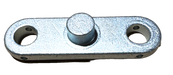 tandem wheel plate for low profile manual pallet trucks